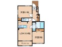 仮)ルタン木屋瀬の間取図