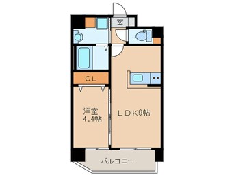 間取図 レディアントアーク薬院
