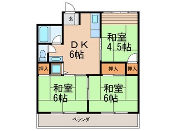 間取図 大島ビル