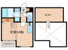 プレジャー福大前Ⅱ 1Rの間取り