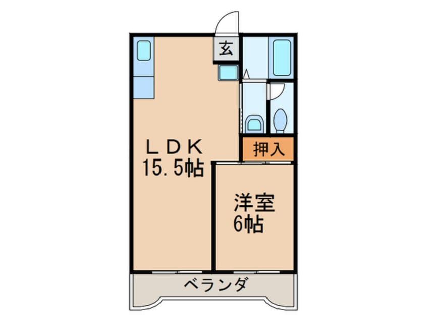 間取図 ディアライフ千防