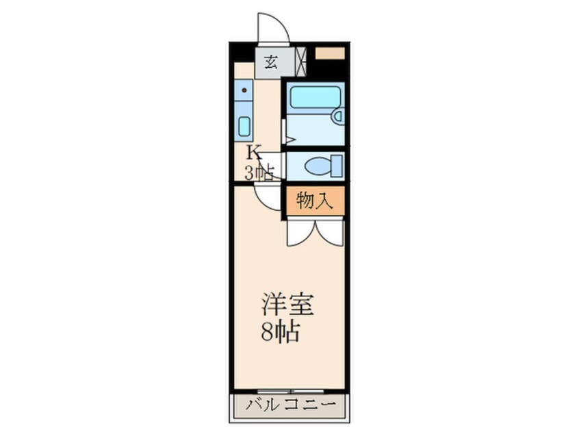 間取図 ＫＭマンション北方