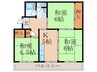 大内田ビルＮo.２ 3Kの間取り