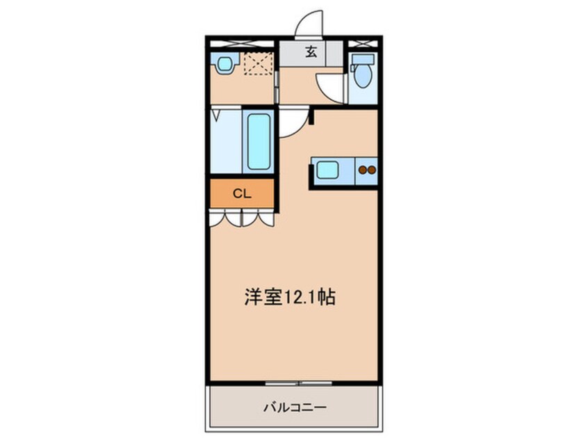 間取図 プランドール・柊