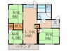 金子戸建１号室 3LDKの間取り