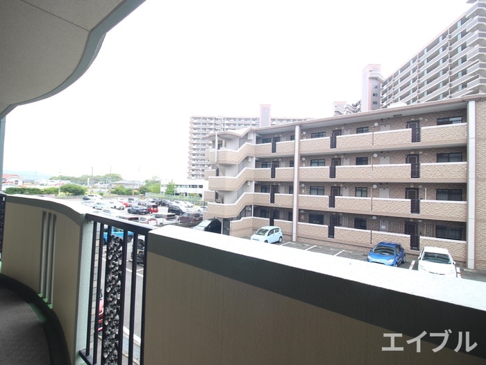 室内からの展望 シャトレ参番館