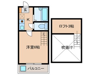 間取図 ハ－ベスト別府