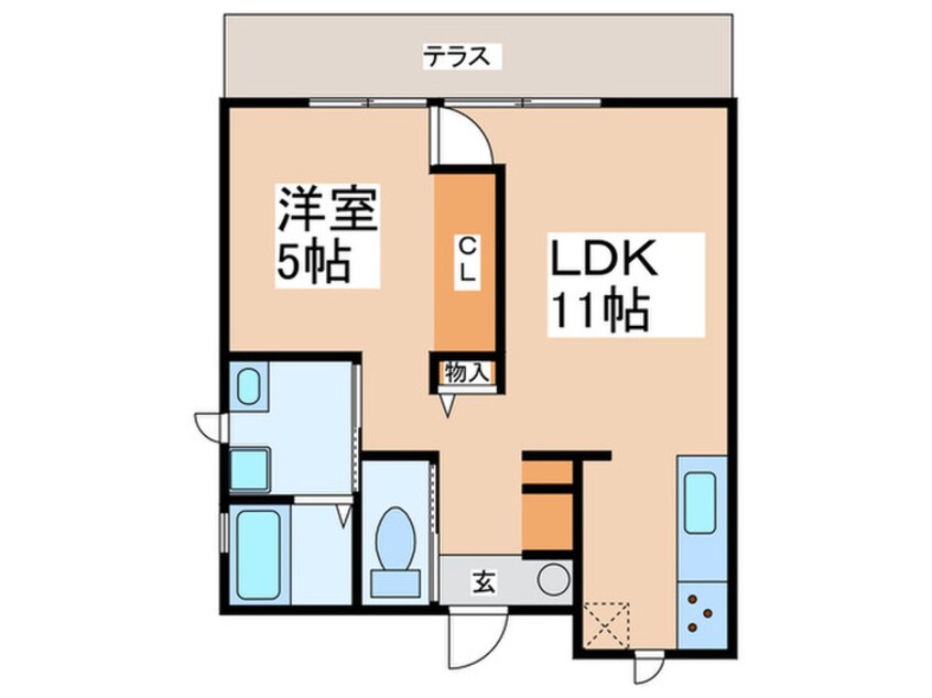 間取図 ガーデンヴィラ二日市