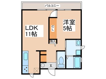 間取図 ガーデンヴィラ二日市