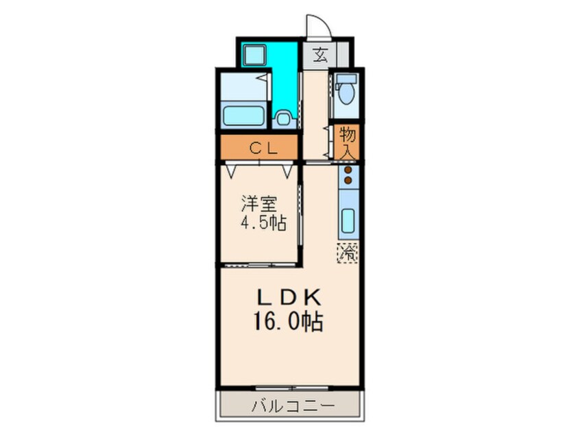 間取図 ギャラン穴生