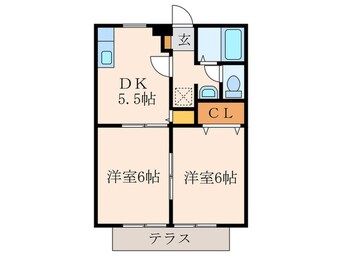 間取図 ウィンドワ－ドけやきＡ棟