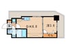 Ｎｏ．71ｵﾘｴﾝﾄﾄﾗｽﾄﾀﾜ- 1DKの間取り