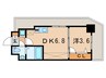 Ｎｏ．71ｵﾘｴﾝﾄﾄﾗｽﾄﾀﾜ- 1DKの間取り