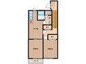 ソレアード本城　Ａの間取図