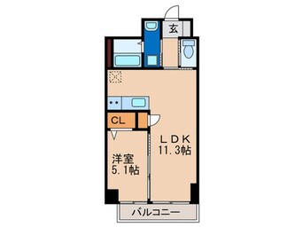 間取図 MDIﾌｫﾚｽﾄｶﾞｰﾃﾞﾝ三ヶ森