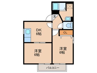 間取図 コンフォートウィルモア