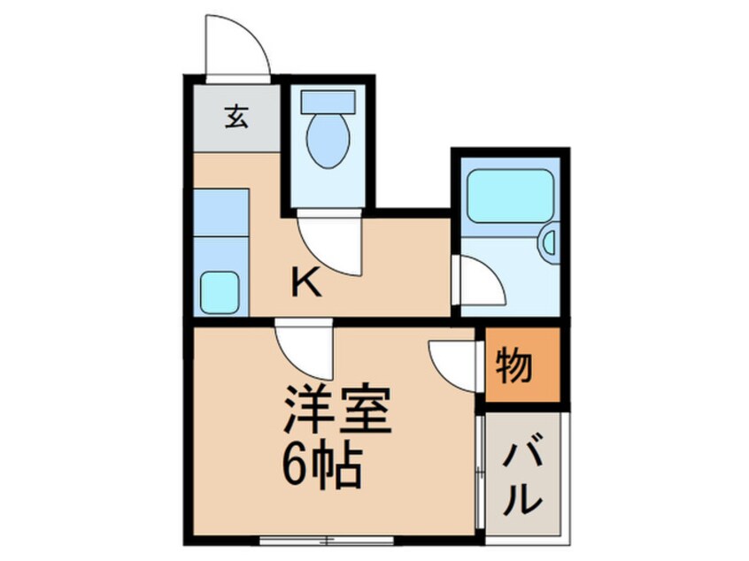 間取図 マキシム久留米駅西