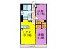ラヴェリテ筑紫通り 2LDKの間取り