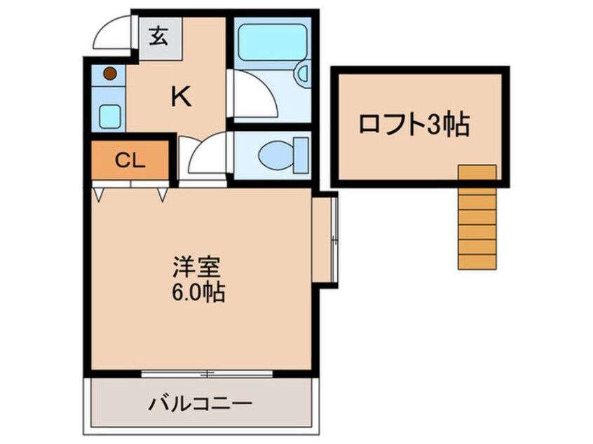 間取図 プレゼンス片江