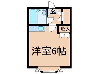 間取図 シティルーム折尾Ａ