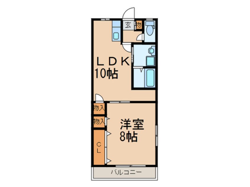 間取図 東海ビル