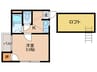 ハイムいしⅡ 1Kの間取り