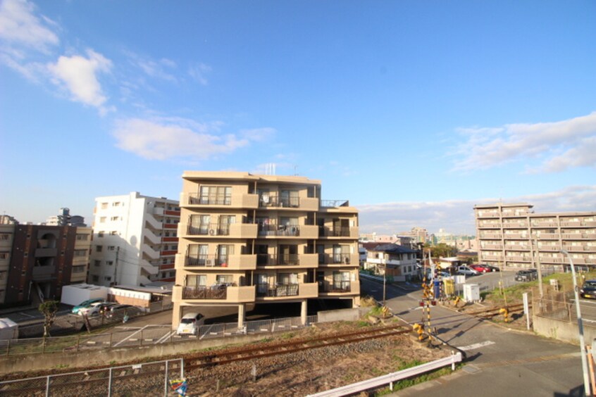 室内からの展望 もみじ館