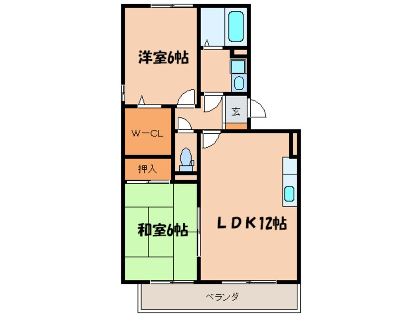 間取図 マーサリベールⅡ