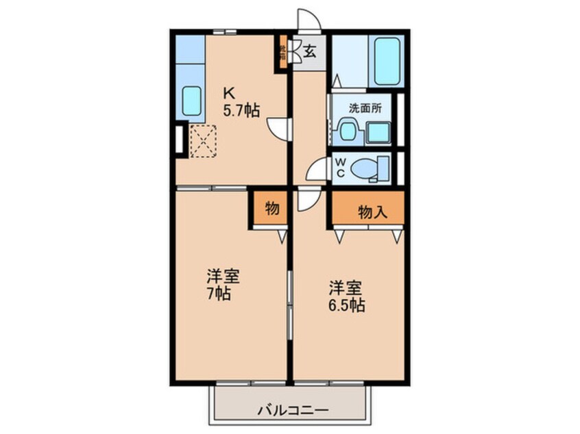 間取図 グリーンヴィラ