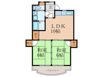 間取図 ブロックスビル