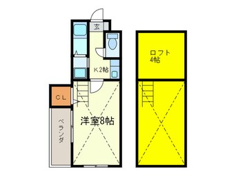 間取図 サンクイ－ン２番館