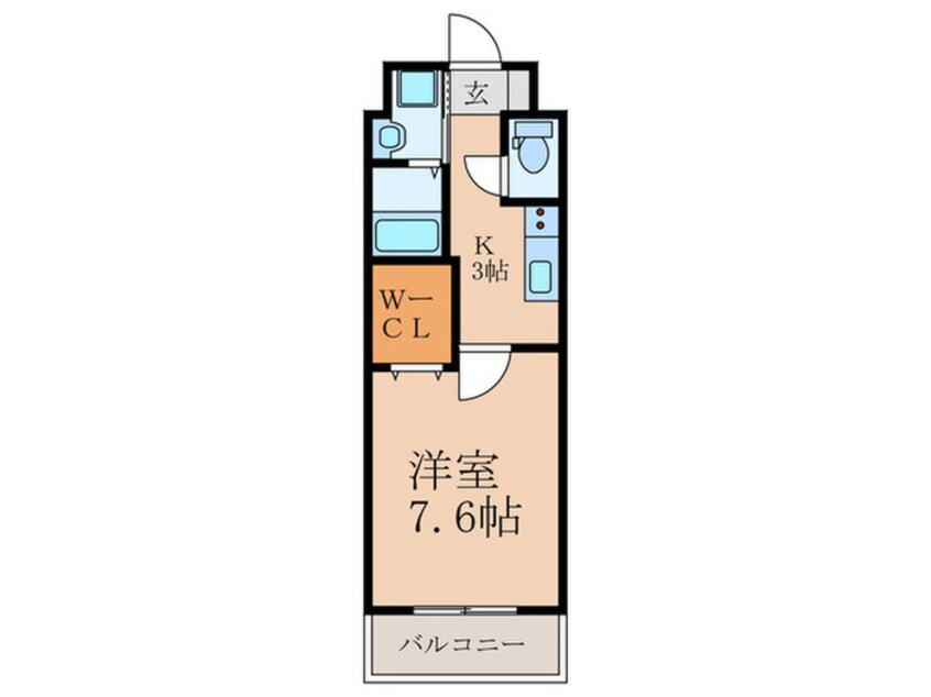 間取図 ギャラクシー折尾