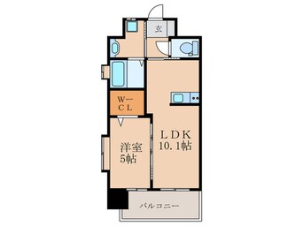 間取図 ギャラクシー折尾