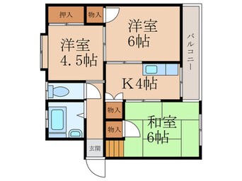 間取図 葉山荘