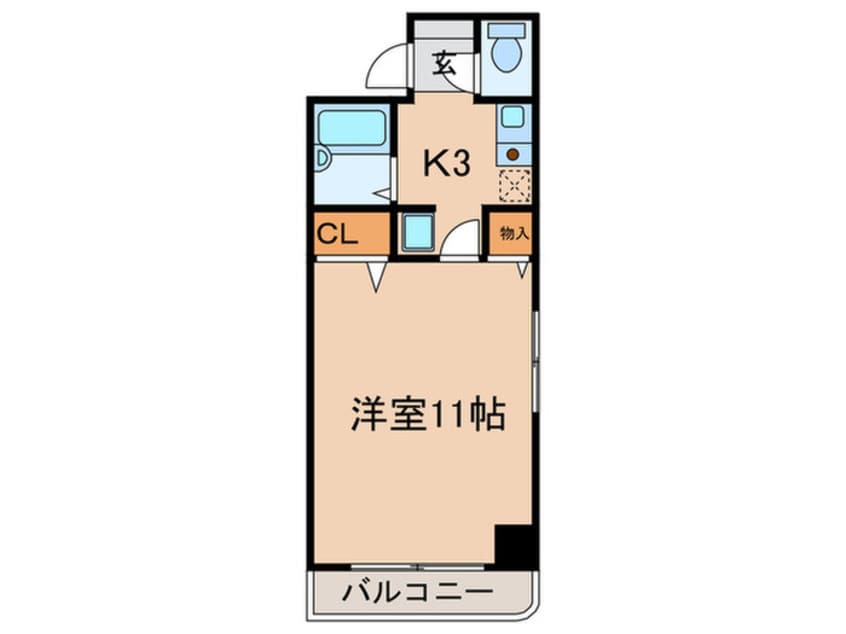 間取図 いわき６番館