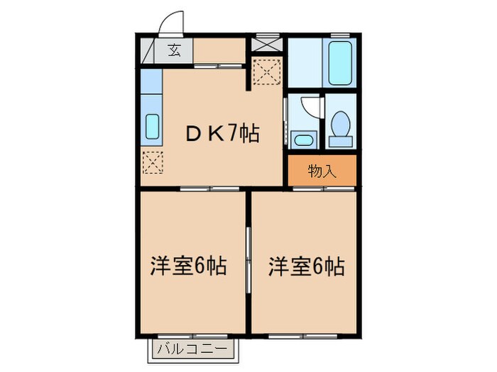 間取り図 リヴァー下到津