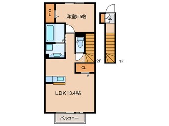 間取図 セジュール永池