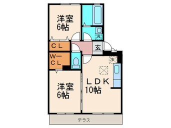 間取図 ノ－トルア－ジュブラン