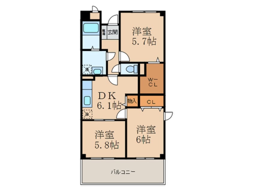 間取図 フィールド１