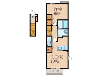 間取図 エクセレント　ＲＹＵ　Ａ棟