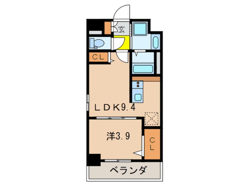 間取図 フィーノ南福岡