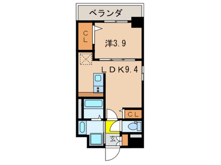 間取図 フィーノ南福岡