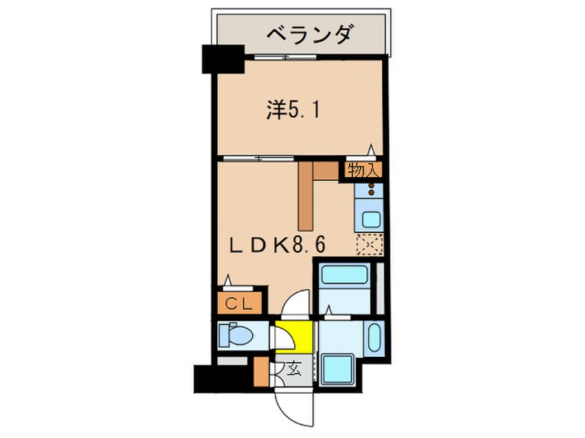 間取図 フィーノ南福岡