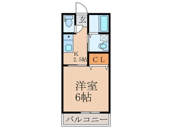 間取図 ライフステージ徳前　Ｃ棟
