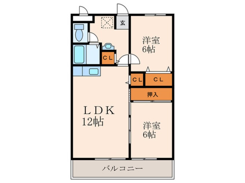 間取図 ふぁみーる志徳