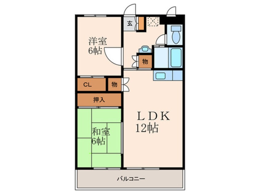 間取図 ふぁみーる志徳