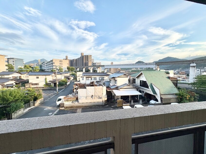 室内からの展望 ふぁみーる志徳