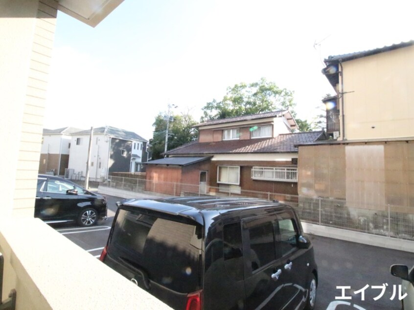 室内からの展望 エレア花畑