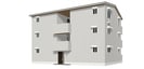 D-ROOM今町の外観