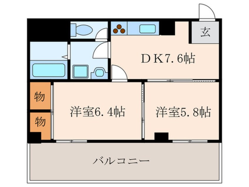 間取図 コンフォ－トⅠ